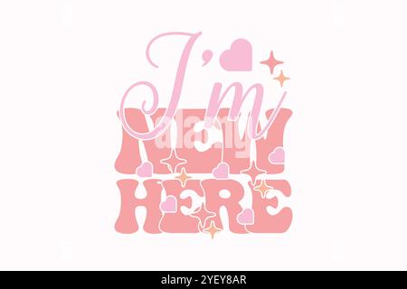 Baby Girl SVG T-shirt Design Stock Vector