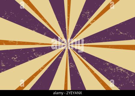 classic sunburst rays vintage retro background design Stock Vector ...