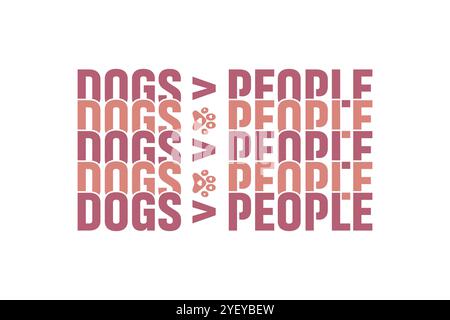 Retro Dog SVG Design Stock Vector