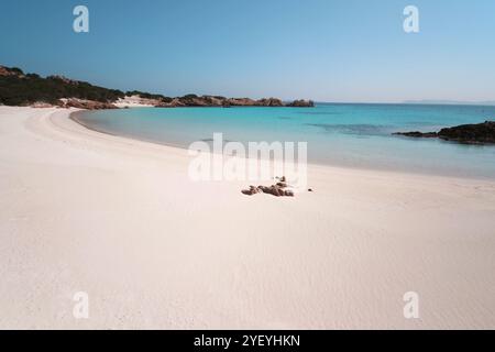 Budelli Island - Pink Beach - Archipelago La Maddalena - North Sardinia Stock Photo