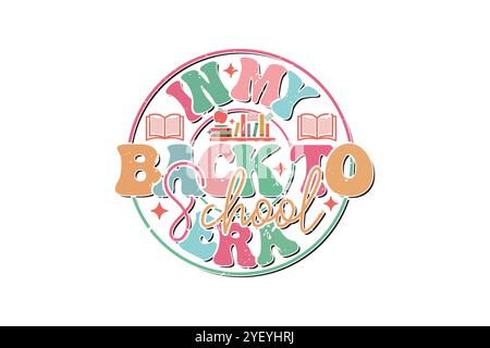 teacher Book Lever SVG Design Stock Vector