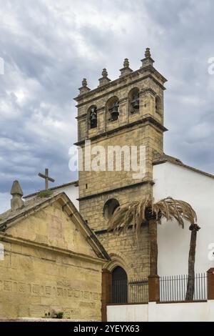 Iglesia de Nuestro Padre Jesus (Church of Our Father Jesus) in Ronda, Spain, Europe Stock Photo