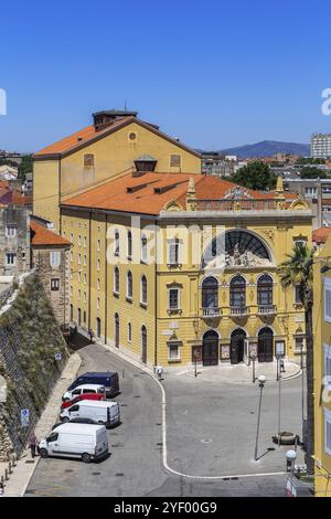 Croatian National Theatre building in Split. Originally opened in 1893 Stock Photo