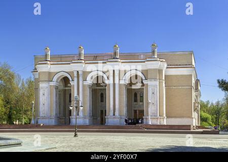 Navoi Theater is the national opera theater in Tashkent, Uzbekistan, Asia Stock Photo