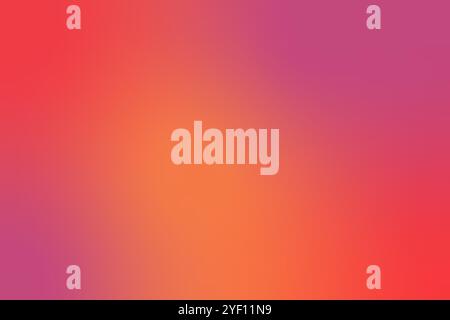 Sunset neon gradient mesh, abstract background. Holographic orange fluorescent web banner. Retro style. Iridescent graphic template for wallpaper, mob Stock Vector