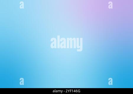 Blue sky neon gradient mesh, abstract background. Holographic fog fluorescent web banner. Retro style. Iridescent graphic template for wallpaper, mobi Stock Vector