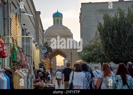 BUKHARA,UZBEKISTAN;SEPTEMBER,19,2024:The Toqi Sarrafon Bazaar in Bukhara, Uzbekistan, is a centuries-old marketplace that was once a hub for money Stock Photo