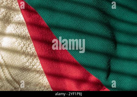 Wool knitted sweaters texture clothing background Stock Photo