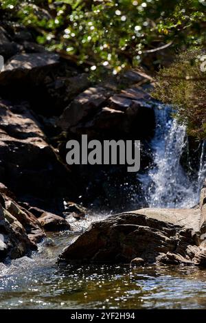 Scenic image of rocky river. Incredible nature landscape Stock Photo ...