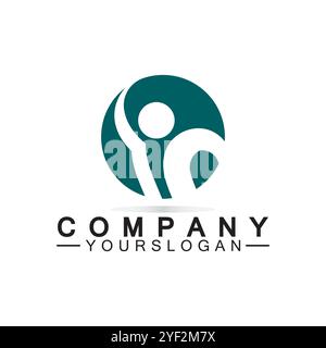 Success People Logo Vector  Design Template Stock Vector