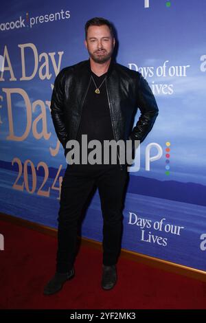 November 2, 2024, Los Angeles, California, USA: ERIC MARTSOLF attends the annual Days of our Lives â€œDay of Daysâ€ event at the Peacock Theater in Los Angeles, California (Credit Image: © Charlie Steffens/ZUMA Press Wire) EDITORIAL USAGE ONLY! Not for Commercial USAGE! Stock Photo