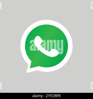 Whatsapp Icon Vector Stock Vector