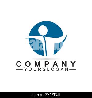 Success People Logo Vector  Design Template Stock Vector
