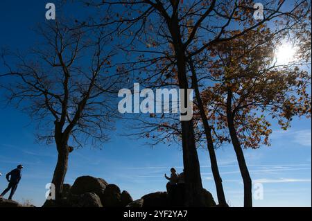 United States: 10-31-2024: The Shenandoah National Park and the Skyline Drive in Virginia. In the 1930s, Shenandoah National Park was pieced together Stock Photo