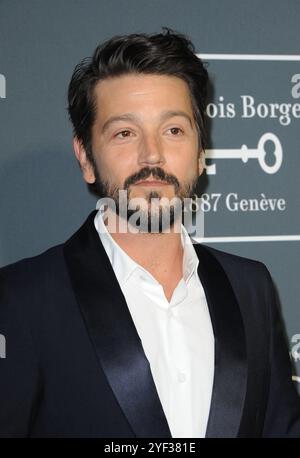 Diego Luna at the 24th Annual Critics' Choice Awards held at the Barker Hangar in Santa Monica, USA on January 13, 2019. Stock Photo