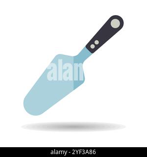 Cake and pie server utensil vector icon. Kitchen appliances. Graph symbol for cooking web site design, logo, app, UI Stock Vector