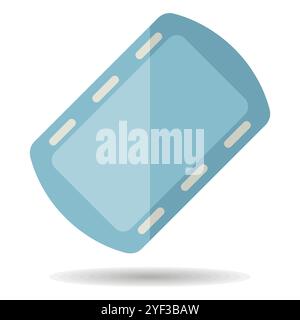 Pan tray for cooking and baking in oven vector icon. Kitchen appliance. Graph symbol for cooking web site design, logo, app, UI Stock Vector