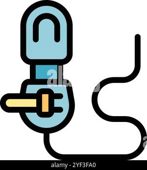 Electrical Switchboard Icon – Power Socket, Wall Switch, Outlet Vector ...