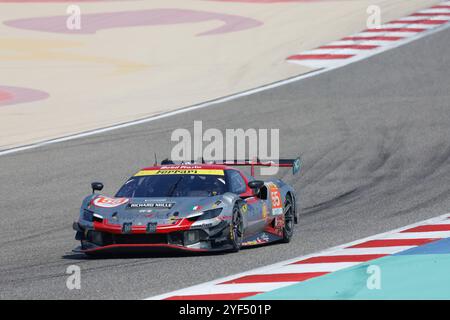 55 RAGHUNATHAN Mahaveer (ind), Vista AF Corse, Ferrari 296 GT3 #55, LM ...