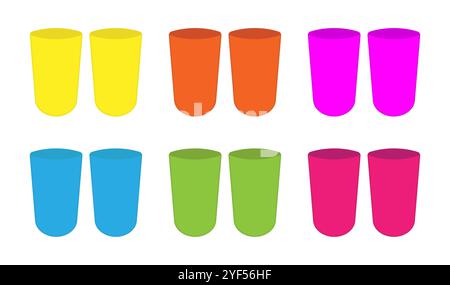 Hearing protection ear plug icon symbol. Ear safety sign, protective earplugs sign logo. Vector illustration image. Isolated on white background. Stock Vector