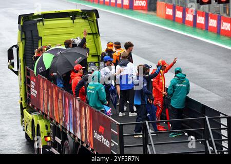 Sao Paulo, Brazil. 03rd Nov, 2024. Drivers' Parade. Formula 1 World Championship, Rd 21, Brazilian Grand Prix, Sunday 3rd November 2024. Sao Paulo, Brazil. Credit: James Moy/Alamy Live News Stock Photo