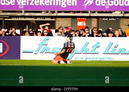 Rotterdam, The Netherlands. 03rd Nov, 2024. Rotterdam - 0-2 during the eleventh competition round of the Eredivisie season 2024/2025. The match is set between Sparta Rotterdam and FC Utrecht at Het Kasteel on 3 November 2024 in Rotterdam, The Netherlands. (VK Sportphoto/Danny de Groot) Credit: Yannick Verhoeven/Alamy Live News Stock Photo