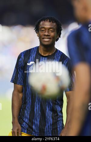 Atalanta's Juan Cuadrado during the Serie A soccer match between Como