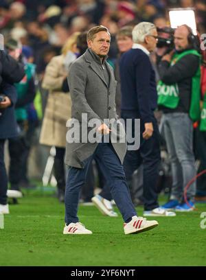 Horst Heldt Geschäftsführer Profifußball Männer des 1. FC Union Berlin   after the match  FC BAYERN MUENCHEN - 1.FC UNION BERLIN 3-0   on Nov 2, 2024 in Munich, Germany. Season 2024/2025, 1.Bundesliga, FCB,, München, matchday 9, 9.Spieltag Photographer: Peter Schatz   - DFL REGULATIONS PROHIBIT ANY USE OF PHOTOGRAPHS as IMAGE SEQUENCES and/or QUASI-VIDEO - Stock Photo