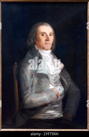 Don Andrés del Peral, before 1798, Francisco de Goya (1746-1828), The National Gallery, London, UK. Stock Photo