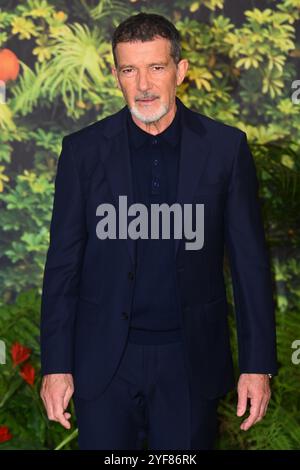 London, UK. 3 November 2024. Antonio Banderas attending the World Premiere of Paddington in Peru, at the Odeon cinema in Leicester Square. Photo credit should read: Matt Crossick/Empics/Alamy Live News Stock Photo