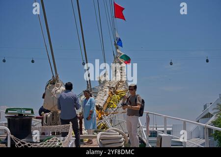 Armada República Mexicana Cuauhtémoc from Acapulco Guerrero, Mexico Stock Photo