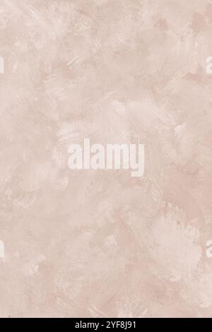 Painted beige grungy background or texture, plaster, part of the wall, abstract wallpaper for design Stock Photo