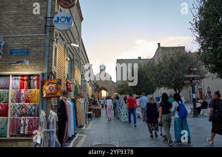 BUKHARA,UZBEKISTAN;SEPTEMBER,19,2024:The Toqi Sarrafon Bazaar in Bukhara, Uzbekistan, is a centuries-old marketplace that was once a hub for money Stock Photo