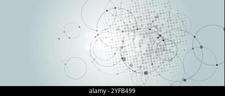 Vector distress texture. Monochrome halftone dots. Simple vector illustration Stock Vector