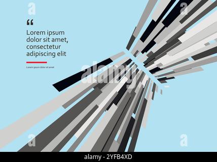 Adstract straight lines on vector background Stock Vector