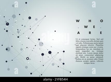 Vector concept art. Innovation technology concept. Technology design. Abstract black background. Geometric template Stock Vector