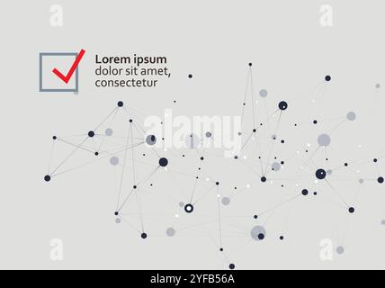 Vector concept art. Innovation technology concept. Technology design. Abstract black background. Geometric template Stock Vector