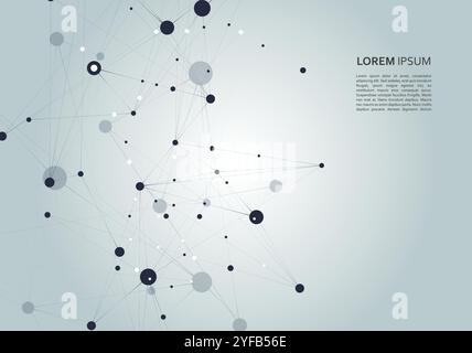 Abstract pattern for web design. Dotted line. Vector dots background Stock Vector