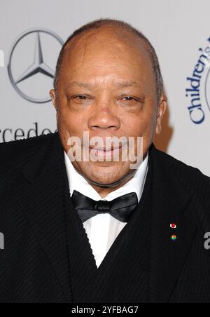 FILE PICS. Beverly Hills, USA. 04th Nov, 2024. Legendary record producer Quincy Jones, 91, died on November 3, at home in Bel Air, Ca. surrounded by his family.-------------------------------------------------- October 20, 2012 Beverly Hills, Ca. Quincy Jones 2012 Carousel of Hope Gala held at the Beverly Hilton Hotel © VF/AFF-USA.COM Credit: AFF/Alamy Live News Stock Photo