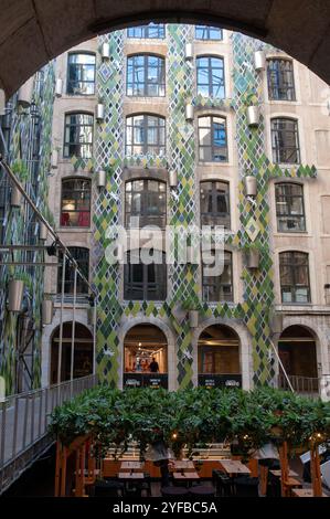 Les Docks Village, a great example of urban regeneration in the centre of Marseille inaugurated in 2015 is a real business centre Stock Photo