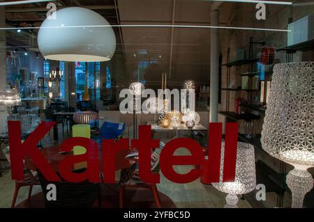 Les Docks Village, a great example of urban regeneration in the centre of Marseille inaugurated in 2015 is a real business centre Stock Photo