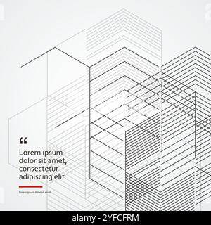 Vector connection many lines connect figure white background .Technical Background. Stock Vector