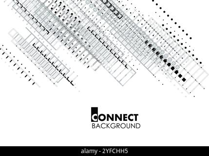 Silver abstract vector background Stock Vector