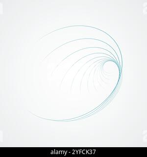 white background with abstract circles Stock Vector