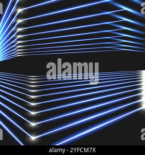 Modern geometrical abstract vector template Stock Vector