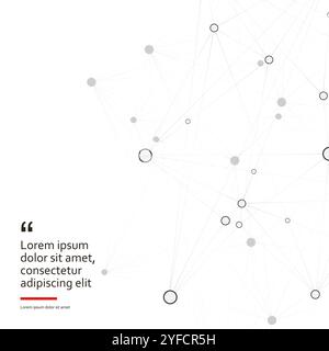 Connections lines, great design for any purposes. Graphic element. Flat line icon symbol. Digital design concept. Business network vector icon Stock Vector