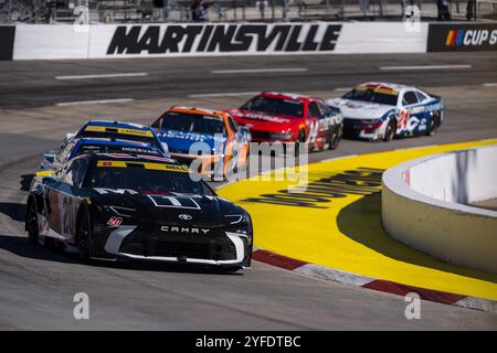 Ridgeway, Va, USA. 2nd Nov, 2024. NASCAR Cup Series driver, CHRISTOPHER BELL (20) of Norman, OK, travels through the turns during a practice session for the Xfinity 500 at Martinsville Speedway in Ridgeway, VA. (Credit Image: © Walter G. Arce Sr./ASP via ZUMA Press Wire) EDITORIAL USAGE ONLY! Not for Commercial USAGE! Stock Photo