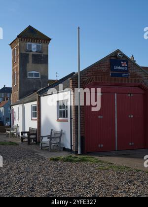 Aldeburgh Lifeboat Station Suffolk Stock Photo