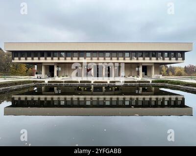 National Museum of History building exterior back side in Sofia Bulgaria, Eastern Europe, Balkans, EU Stock Photo