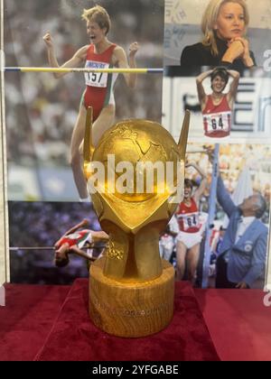 The World Oscar of Sport of Stefka Kostadinova in the National Museum of History in Sofia Bulgaria, Eastern Europe, Balkans, EU Stock Photo